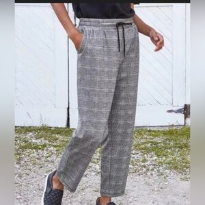 a new day Charcoal Checkered Pants/ Trousers